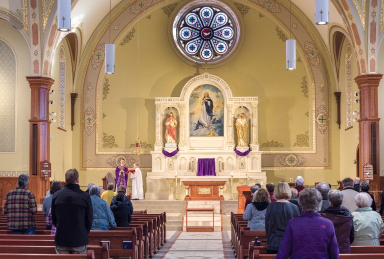 Notre Dame Parish is the mother church of the upper valley in